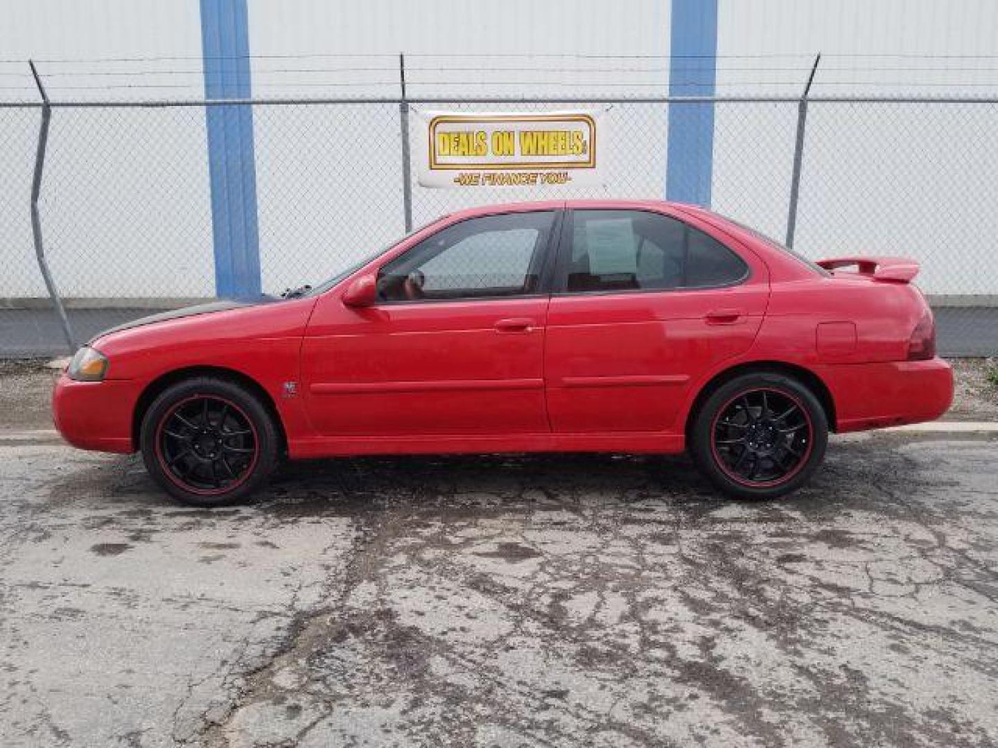 2006 Code Red Nissan Sentra SE-R Spec V (3N1AB51A16L) with an 2.5L L4 DOHC 16V engine, 6-Speed Manual transmission, located at 1800 West Broadway, Missoula, 59808, (406) 543-1986, 46.881348, -114.023628 - Photo#2