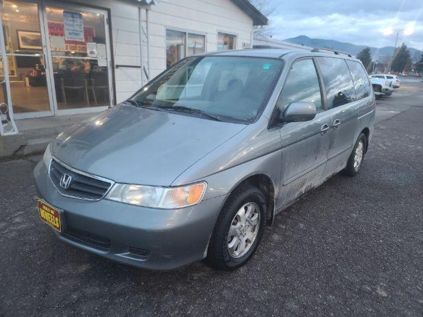 2002 Honda Odyssey EX (2HKRL18642H) with an 3.5L V6 SOHC 24V engine, 5-Speed Automatic transmission, located at 1800 West Broadway, Missoula, 59808, (406) 543-1986, 46.881348, -114.023628 - If you're in the market for a reliable and spacious pre-owned vehicle in Missoula, look no further than this 2002 Honda Odyssey EX available at DOW - Missoula. Priced at $12,995, this van is perfect for families, commuters, or anyone in need of a versatile and comfortable vehicle. The Honda Odyssey - Photo#0