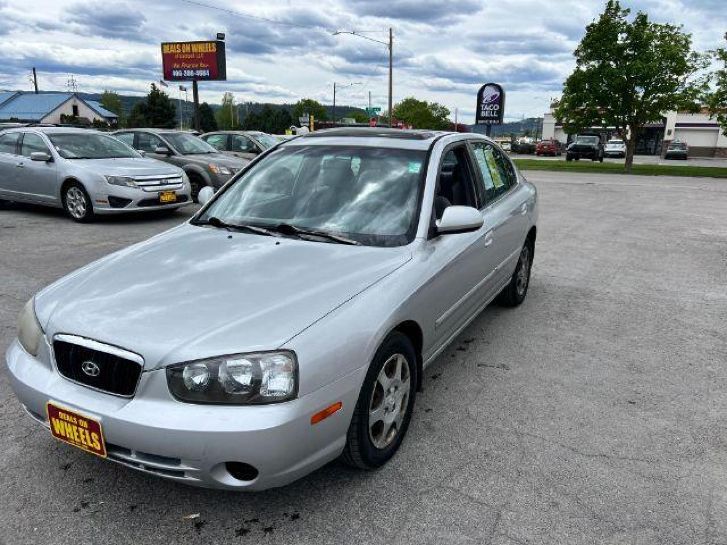 2002 Hyundai Elantra GLS (KMHDN45D52U) with an 2.0L L4 DOHC 16V engine, located at 601 E. Idaho St., Kalispell, MT, 59901, 48.203983, -114.308662 - Photo#0