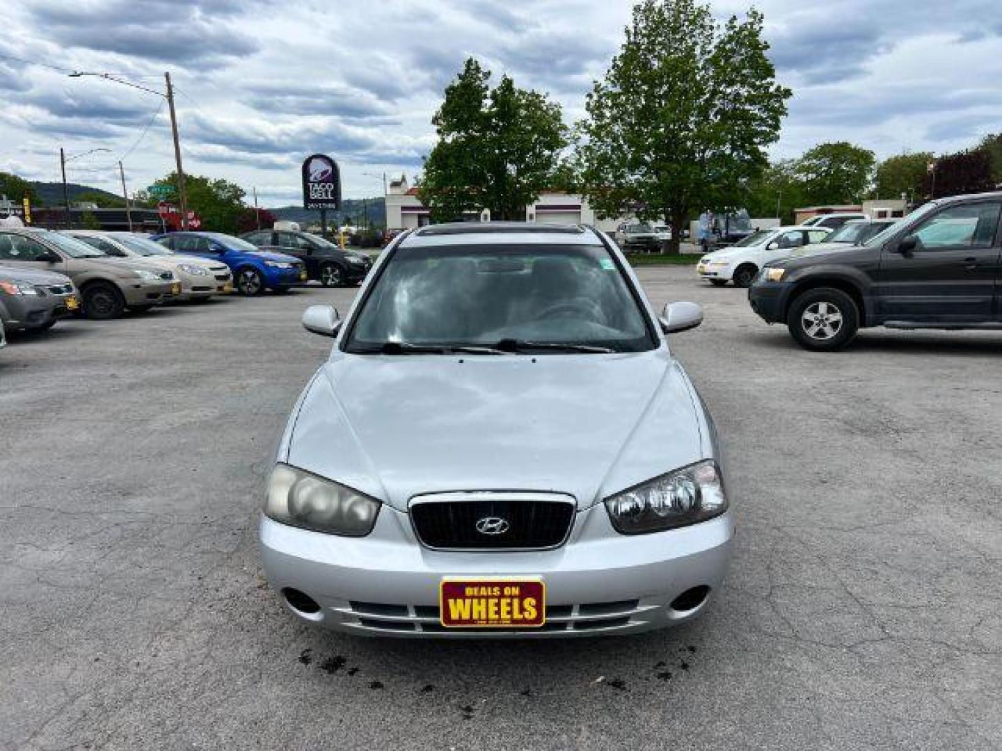 2002 Hyundai Elantra GLS (KMHDN45D52U) with an 2.0L L4 DOHC 16V engine, located at 601 E. Idaho St., Kalispell, MT, 59901, 48.203983, -114.308662 - Photo#1