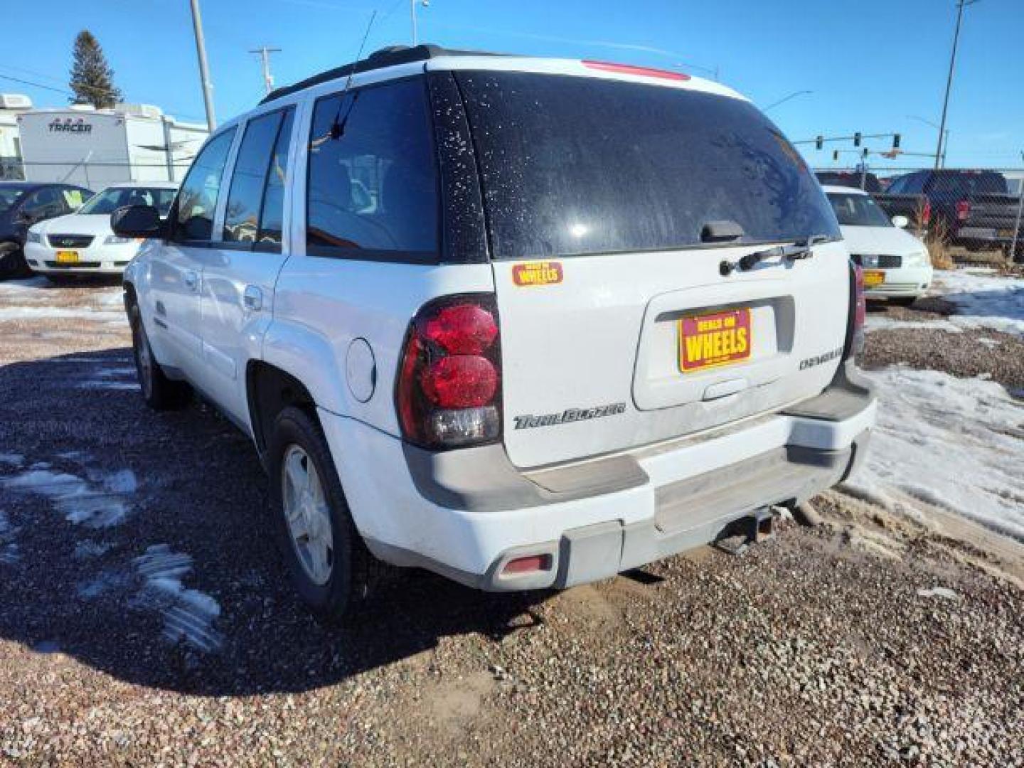 2003 Chevrolet TrailBlazer LS 4WD (1GNDT13S232) with an 4.2L L6 DOHC 24V engine, 4-Speed Automatic transmission, located at 4801 10th Ave S,, Great Falls, MT, 59405, 47.494347, -111.229942 - Are you in the market for a reliable and affordable SUV in Great Falls, MT? Look no further than this pre-owned 2003 Chevrolet TrailBlazer available at DOW - Great Falls. Priced at $14,495, this TrailBlazer is a great option for anyone looking for a versatile and spacious vehicle. This Chevrolet Tr - Photo#2