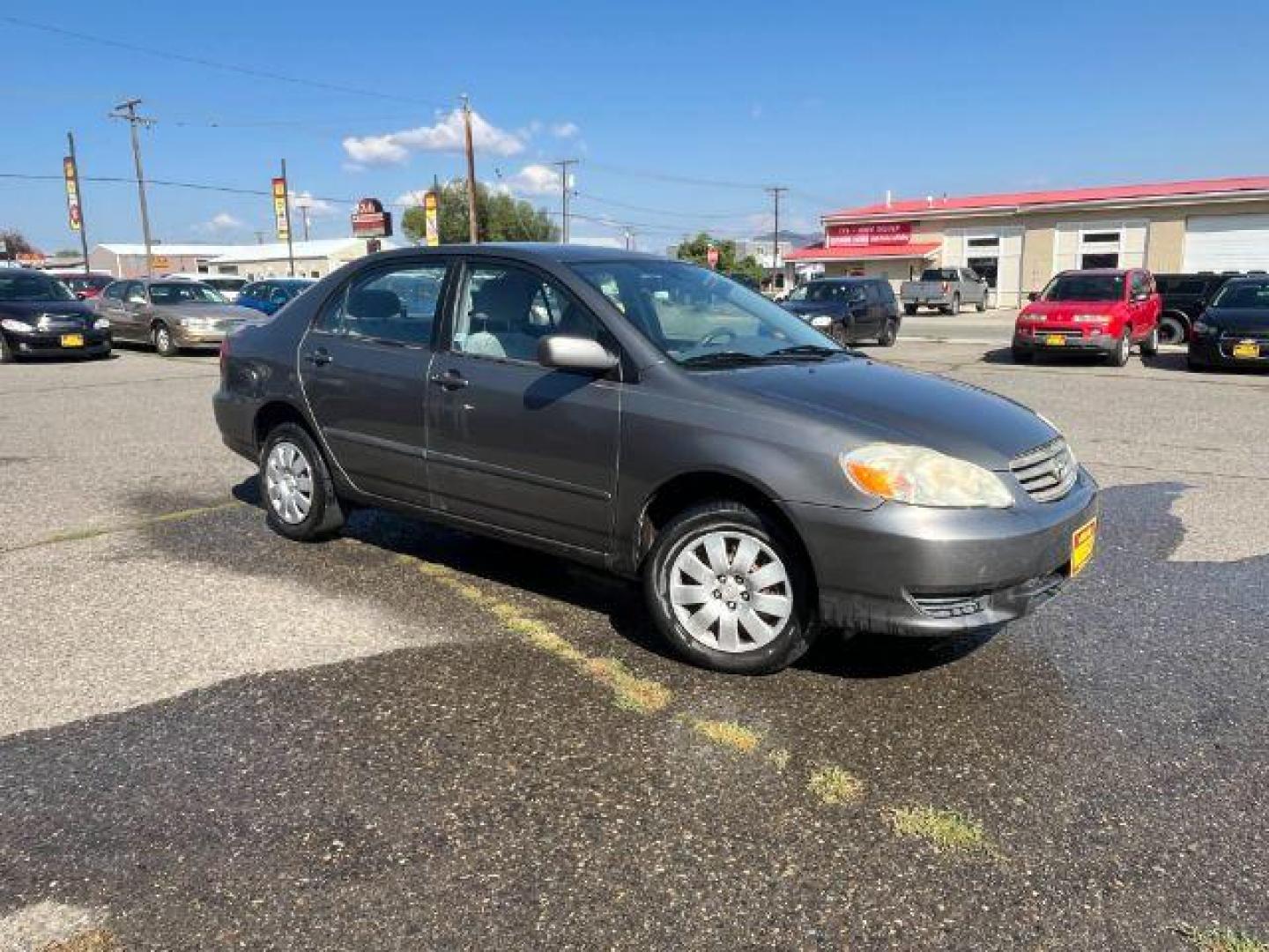 2004 Moonshadow Gray Metallic Toyota Corolla S (2T1BR32E84C) with an 1.8L L4 DOHC 16V engine, located at 1821 N Montana Ave., Helena, MT, 59601, 46.603447, -112.022781 - Photo#1