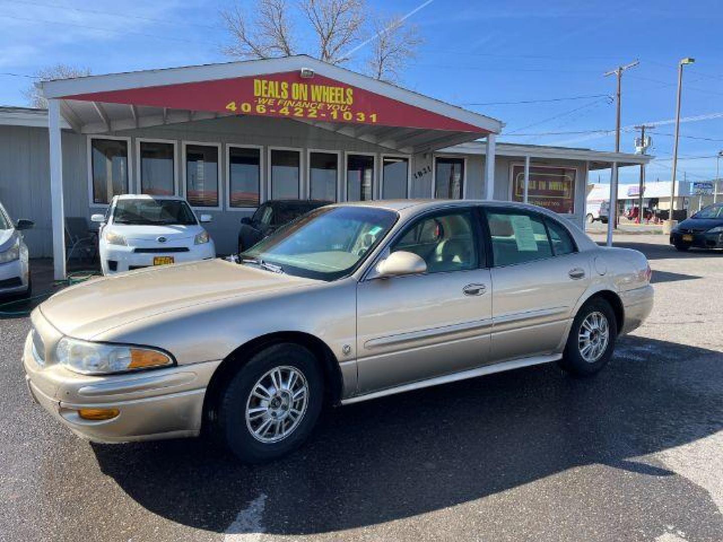 2005 Sagemist Metallic /Light Cashmere Cloth Buick LeSabre Custom (1G4HP52K65U) with an 3.8L V6 OHV 12V engine, 4-Speed Automatic transmission, located at 1821 N Montana Ave., Helena, MT, 59601, 46.603447, -112.022781 - Photo#0