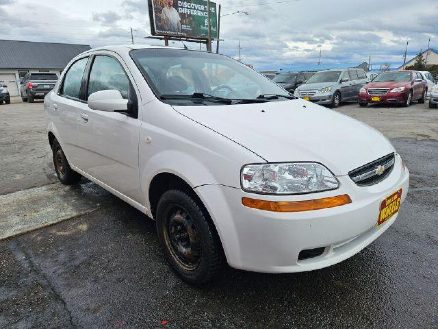 2005 Chevrolet Aveo Special Value Sedan (KL1TD52655B) with an 2.2L L4 DOHC 16V engine, 5-Speed Manual transmission, located at 601 E. Idaho St., Kalispell, MT, 59901, 48.203983, -114.308662 - Photo#6