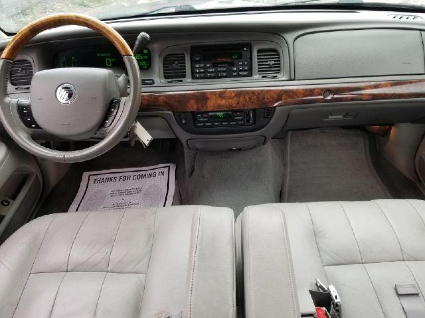 2005 Light Ice Blue Metallic Mercury Grand Marquis LS Ultimate (2MEHM75W25X) with an 4.6L V8 OHC 16V engine, 4-Speed Automatic transmission, located at 1800 West Broadway, Missoula, 59808, (406) 543-1986, 46.881348, -114.023628 - Photo#11