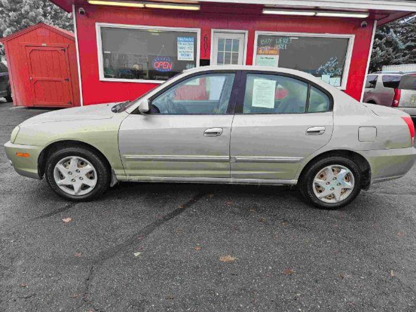 2006 Hyundai Elantra GLS 4-Door (KMHDN46D96U) with an 2.0L L4 DOHC 16V engine, located at 601 E. Idaho St., Kalispell, MT, 59901, 48.203983, -114.308662 - Photo#1