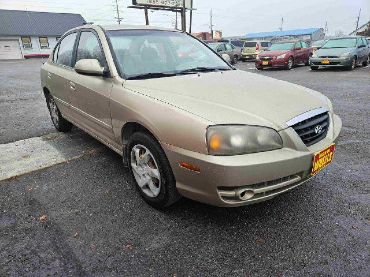 2006 Hyundai Elantra GLS 4-Door (KMHDN46D96U) with an 2.0L L4 DOHC 16V engine, located at 601 E. Idaho St., Kalispell, MT, 59901, 48.203983, -114.308662 - Photo#6