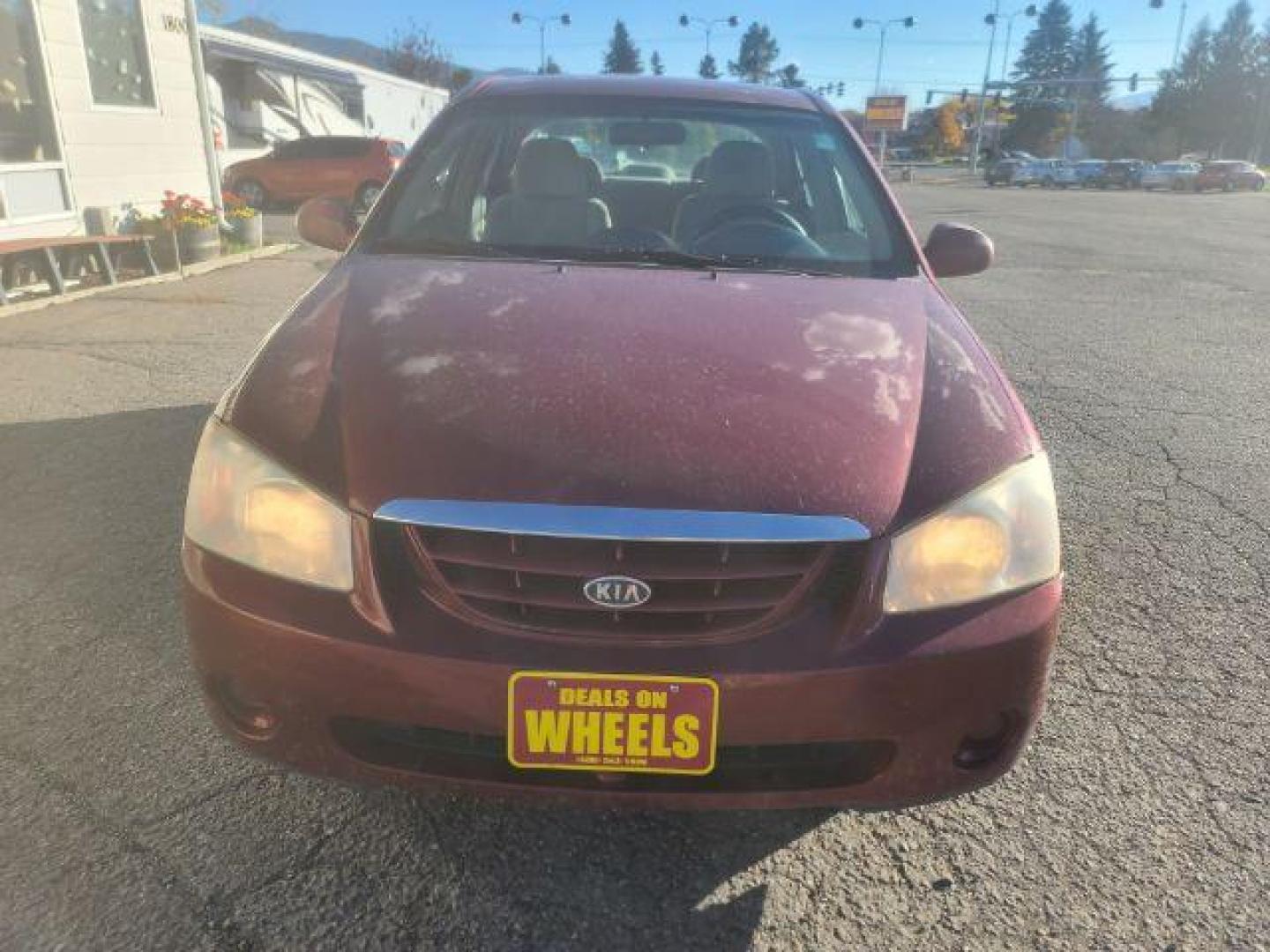 2006 Kia Spectra EX (KNAFE121665) with an 2.0L L4 DOHC 16V engine, located at 1800 West Broadway, Missoula, 59808, (406) 543-1986, 46.881348, -114.023628 - If you're in the market for a reliable and affordable pre-owned vehicle in Missoula, look no further than this 2006 Kia Spectra EX available at DOW - Missoula. Priced at $11,995, this sedan is a great option for anyone looking for a budget-friendly car that doesn't compromise on quality. Under the - Photo#1