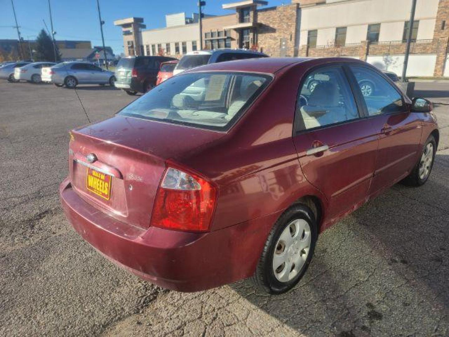 2006 Kia Spectra EX (KNAFE121665) with an 2.0L L4 DOHC 16V engine, located at 1800 West Broadway, Missoula, 59808, (406) 543-1986, 46.881348, -114.023628 - If you're in the market for a reliable and affordable pre-owned vehicle in Missoula, look no further than this 2006 Kia Spectra EX available at DOW - Missoula. Priced at $11,995, this sedan is a great option for anyone looking for a budget-friendly car that doesn't compromise on quality. Under the - Photo#3