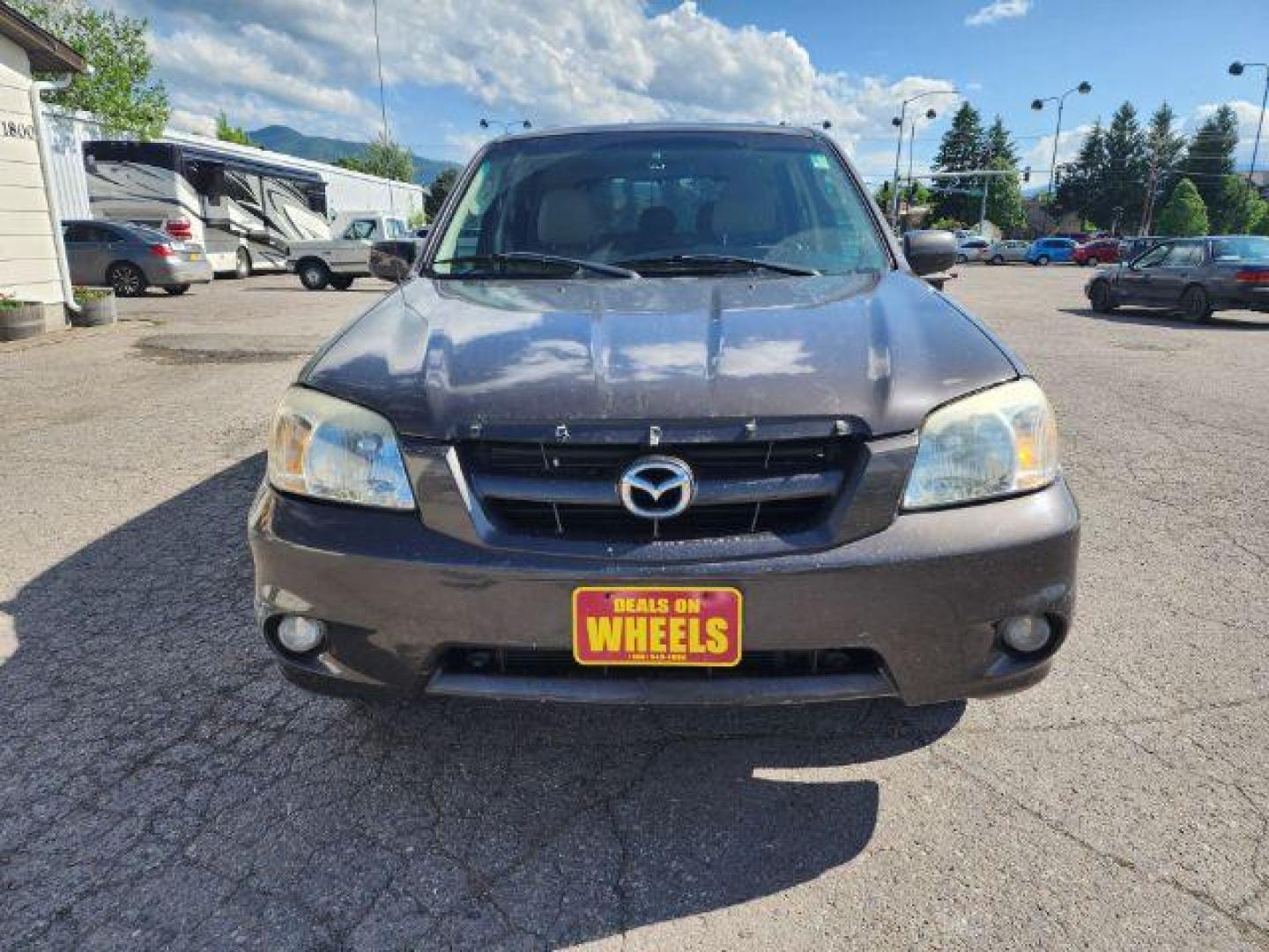 2006 Stormfront Gray Metallic Mazda Tribute s 4WD 4-spd AT (4F2CZ941X6K) with an 3.0L V6 DOHC 24V engine, 4-Speed Automatic transmission, located at 1800 West Broadway, Missoula, 59808, (406) 543-1986, 46.881348, -114.023628 - Photo#1