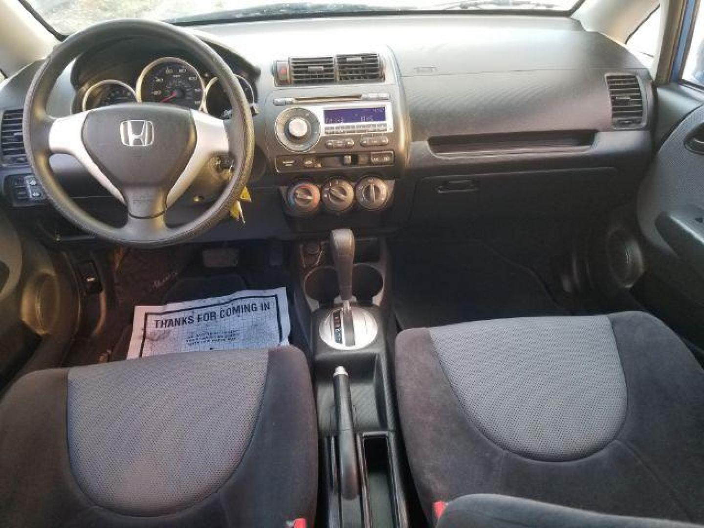 2007 Honda Fit 5-Speed AT (JHMGD38447S) with an 1.5L L4 SOHC 16V engine, 5-Speed Automatic transmission, located at 601 E. Idaho St., Kalispell, MT, 59901, 48.203983, -114.308662 - Photo#7