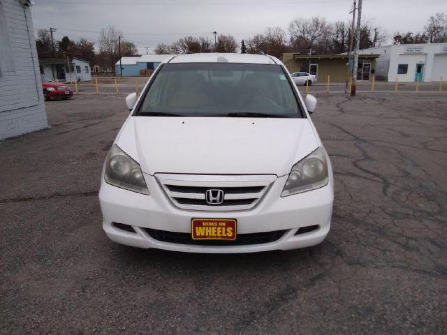 2007 Honda Odyssey EX (5FNRL38407B) with an 3.5L V6 SOHC 24V engine, 5-Speed Automatic transmission, located at 1800 West Broadway, Missoula, 59808, (406) 543-1986, 46.881348, -114.023628 - Photo#1