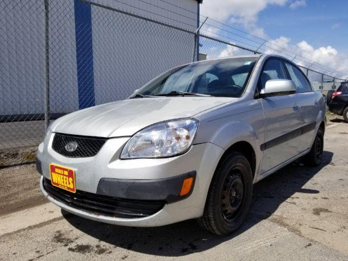 2007 Kia Rio LX (KNADE123976) with an 1.6L L4 DOHC 16V engine, located at 1800 West Broadway, Missoula, 59808, (406) 543-1986, 46.881348, -114.023628 - Photo#0