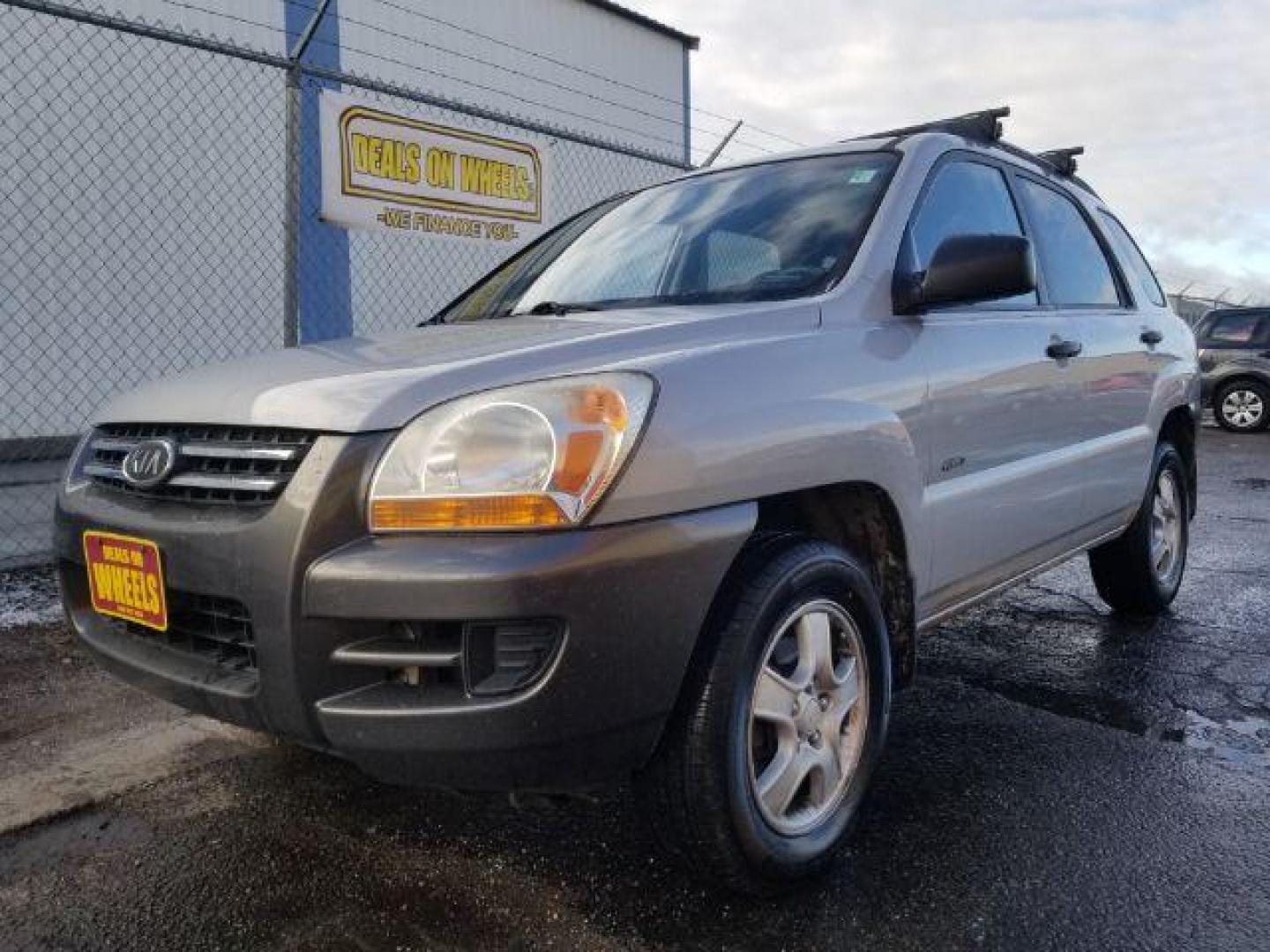 2007 Kia Sportage LX I4 4WD (KNDJE724X77) with an 2.0L L4 DOHC 16V engine, 5-Speed Manual transmission, located at 4801 10th Ave S,, Great Falls, MT, 59405, 47.494347, -111.229942 - Photo#0