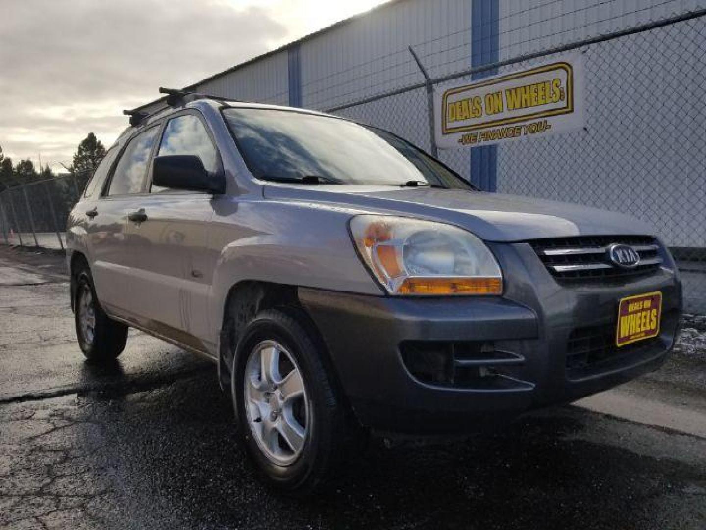 2007 Kia Sportage LX I4 4WD (KNDJE724X77) with an 2.0L L4 DOHC 16V engine, 5-Speed Manual transmission, located at 4801 10th Ave S,, Great Falls, MT, 59405, 47.494347, -111.229942 - Photo#2