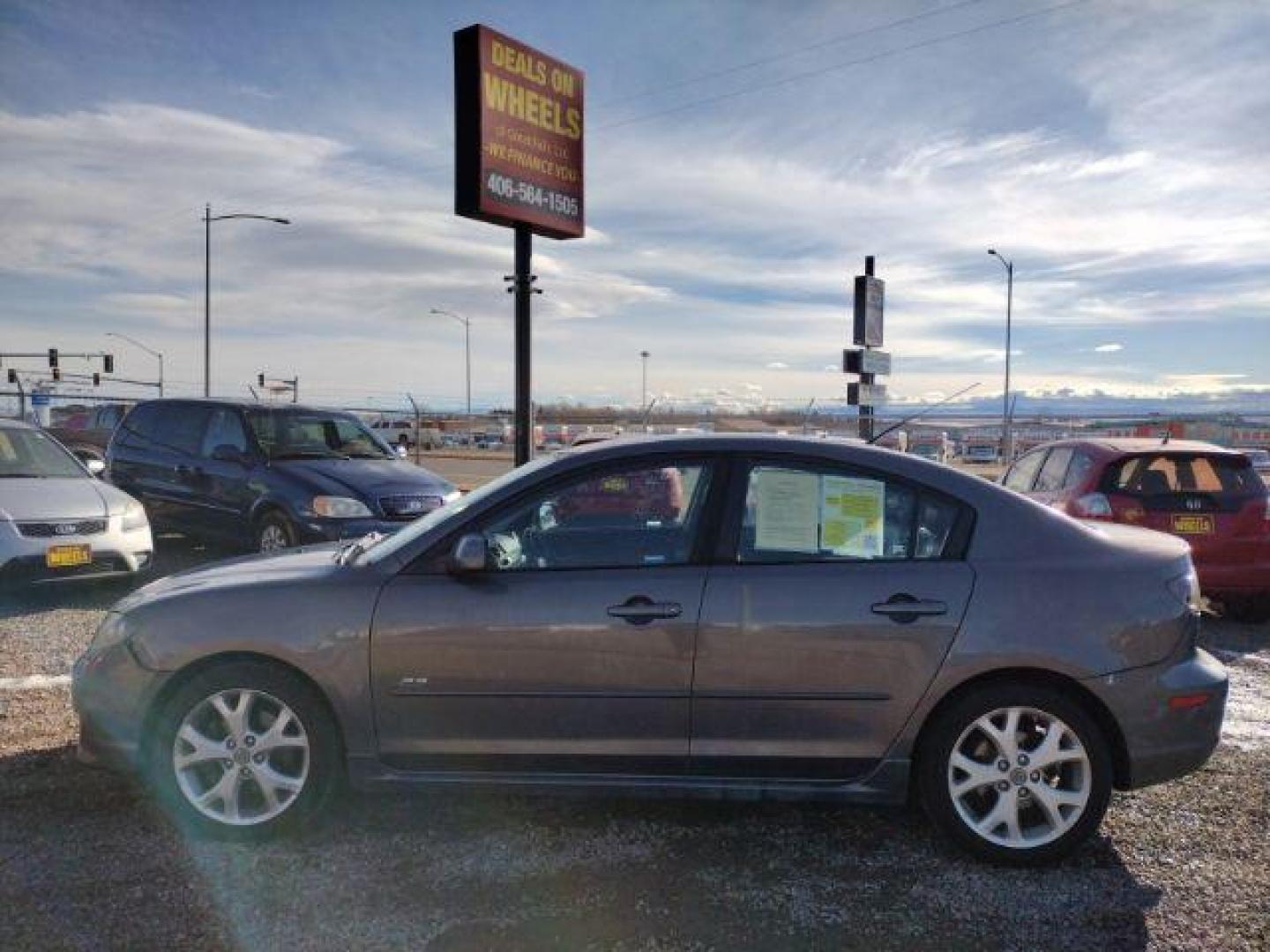 2007 Mazda MAZDA3 s Grand Touring 4-Door (JM1BK323871) with an 2.3L L4 DOHC 16V engine, located at 4801 10th Ave S,, Great Falls, MT, 59405, 47.494347, -111.229942 - Photo#1