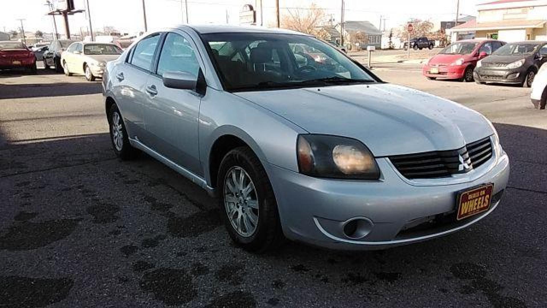 2007 Mitsubishi Galant ES (4A3AB56F97E) with an 2.4L L4 SOHC 16V engine, 4-Speed Automatic transmission, located at 1821 N Montana Ave., Helena, MT, 59601, 46.603447, -112.022781 - Photo#1