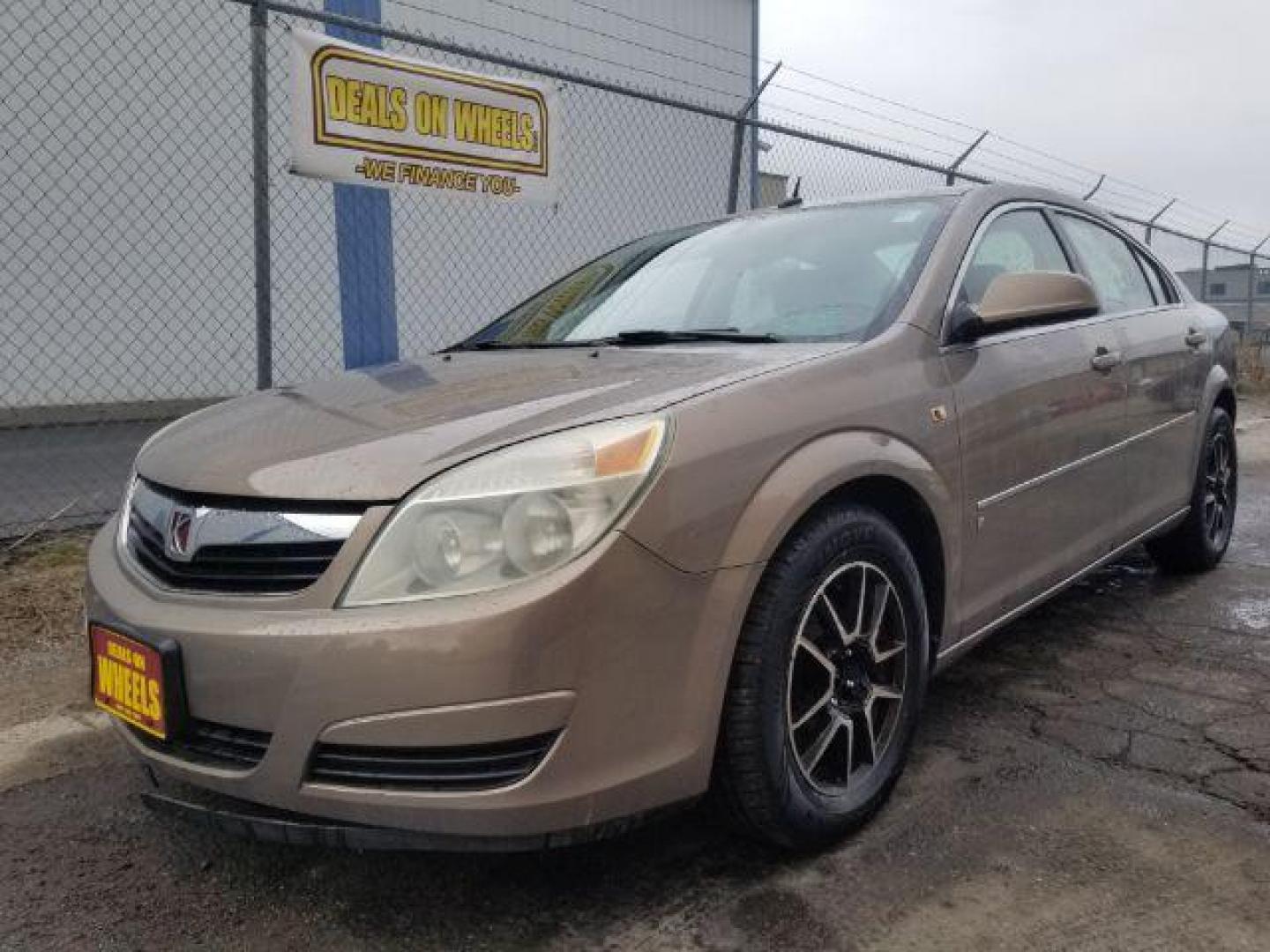 2007 Saturn Aura XE (1G8ZS57N37F) with an 3.5L V6 12V OHV engine, 4-Speed Automatic transmission, located at 601 E. Idaho St., Kalispell, MT, 59901, 48.203983, -114.308662 - Photo#0