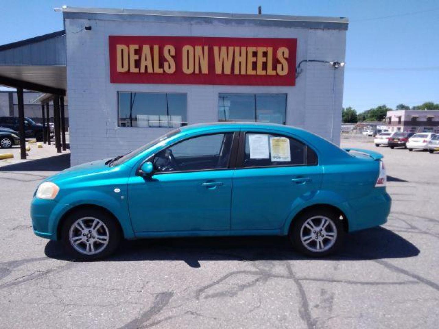 2008 Chevrolet Aveo LS 4-Door (KL1TD56658B) with an 2.2L L4 DOHC 16V engine, located at 4047 Montana Ave., Billings, MT, 59101, 45.770847, -108.529800 - Photo#0