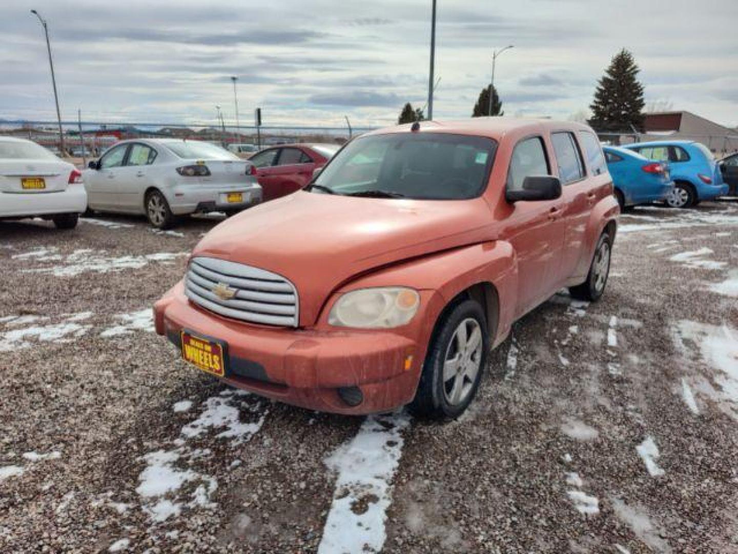 2008 Sunburst Orange II M Chevrolet HHR LS (3GNDA13D88S) with an 2.2L L4 DOHC 16V engine, 4-Speed Automatic transmission, located at 4801 10th Ave S,, Great Falls, MT, 59405, 47.494347, -111.229942 - Photo#0