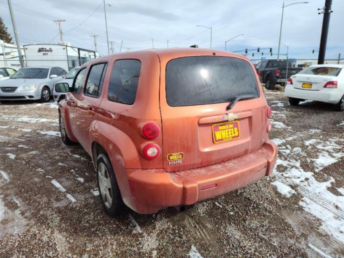 2008 Sunburst Orange II M Chevrolet HHR LS (3GNDA13D88S) with an 2.2L L4 DOHC 16V engine, 4-Speed Automatic transmission, located at 4801 10th Ave S,, Great Falls, MT, 59405, 47.494347, -111.229942 - Photo#2