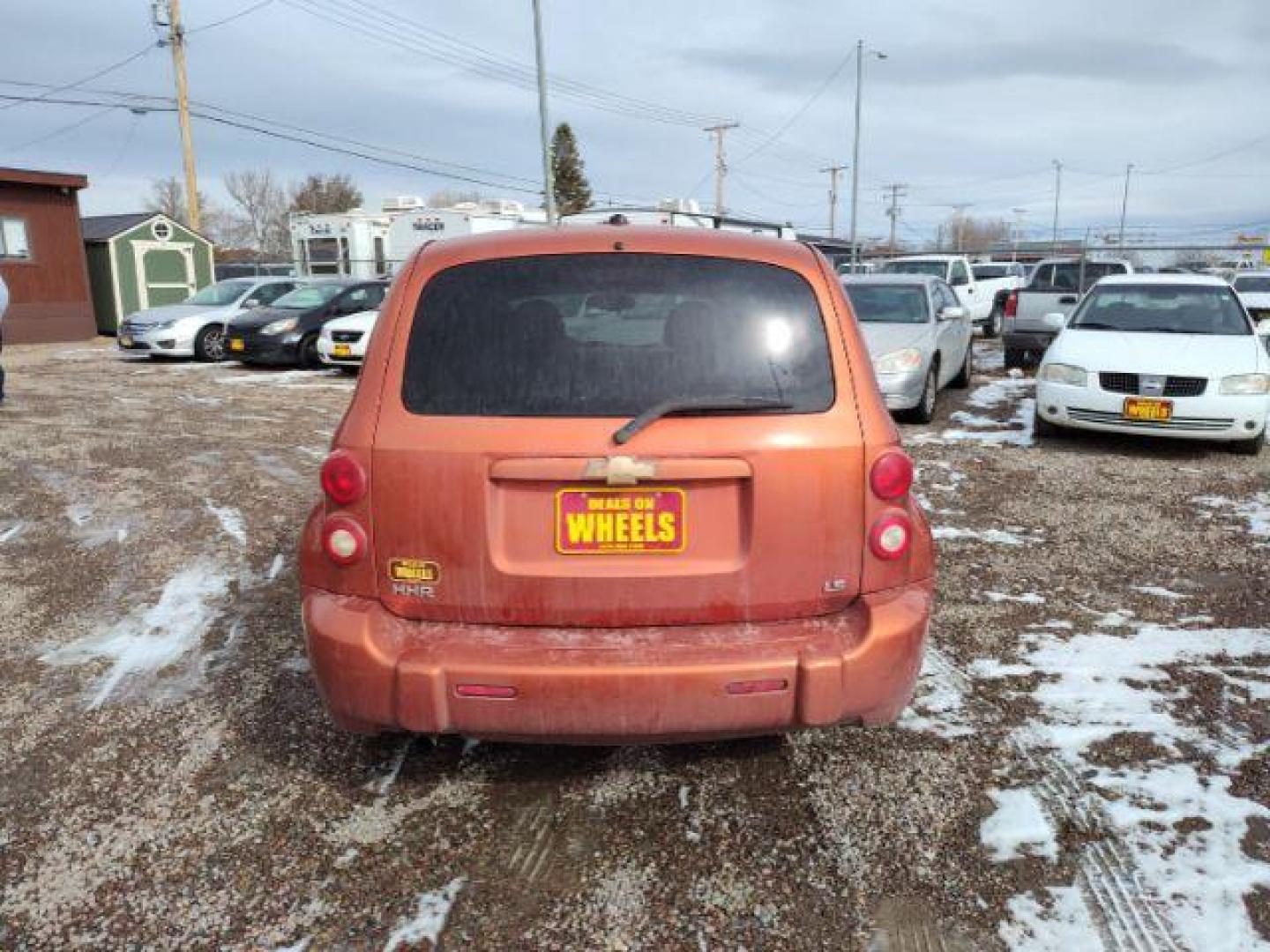 2008 Sunburst Orange II M Chevrolet HHR LS (3GNDA13D88S) with an 2.2L L4 DOHC 16V engine, 4-Speed Automatic transmission, located at 4801 10th Ave S,, Great Falls, MT, 59405, 47.494347, -111.229942 - Photo#3