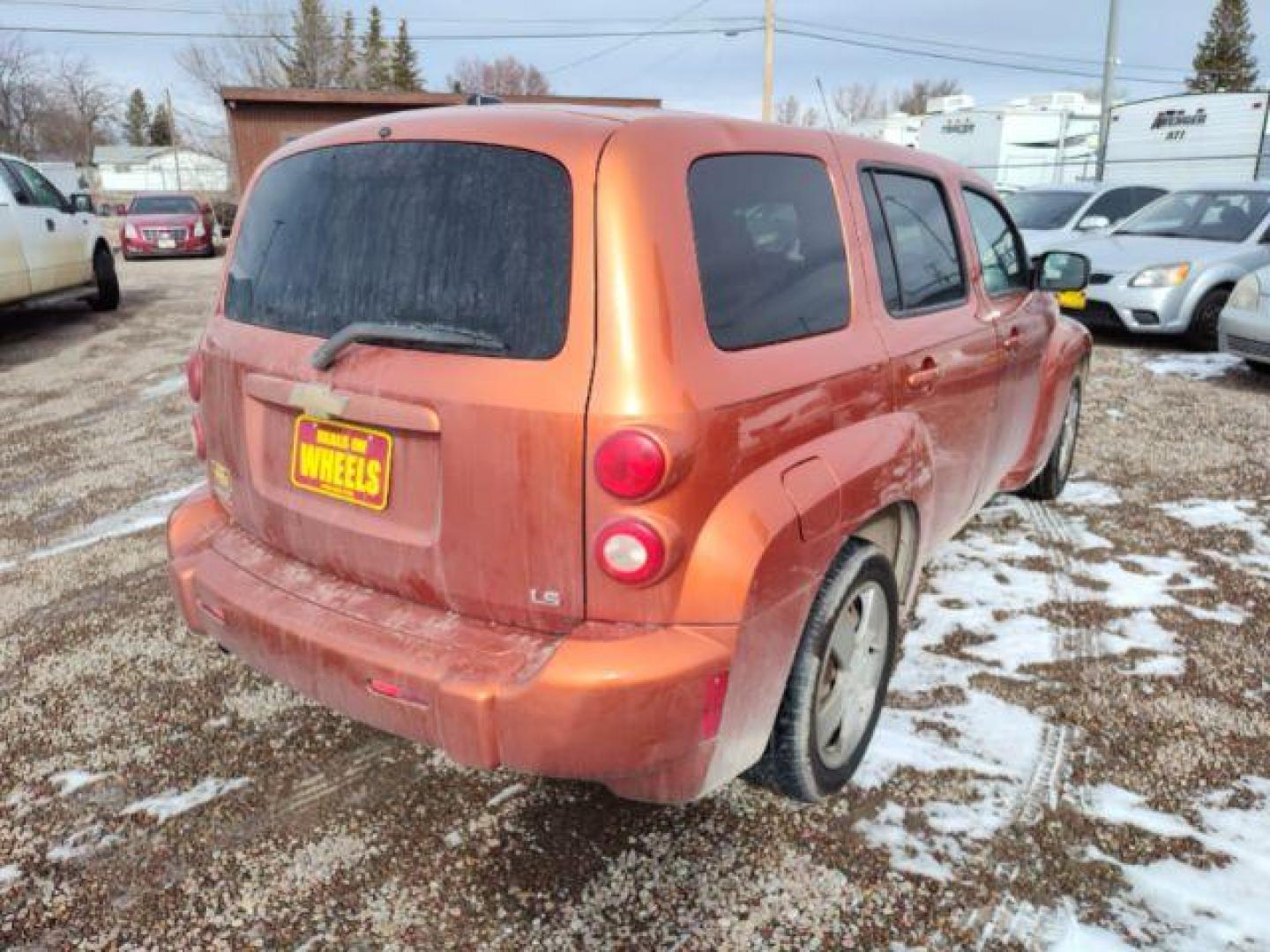 2008 Sunburst Orange II M Chevrolet HHR LS (3GNDA13D88S) with an 2.2L L4 DOHC 16V engine, 4-Speed Automatic transmission, located at 4801 10th Ave S,, Great Falls, MT, 59405, 47.494347, -111.229942 - Photo#4