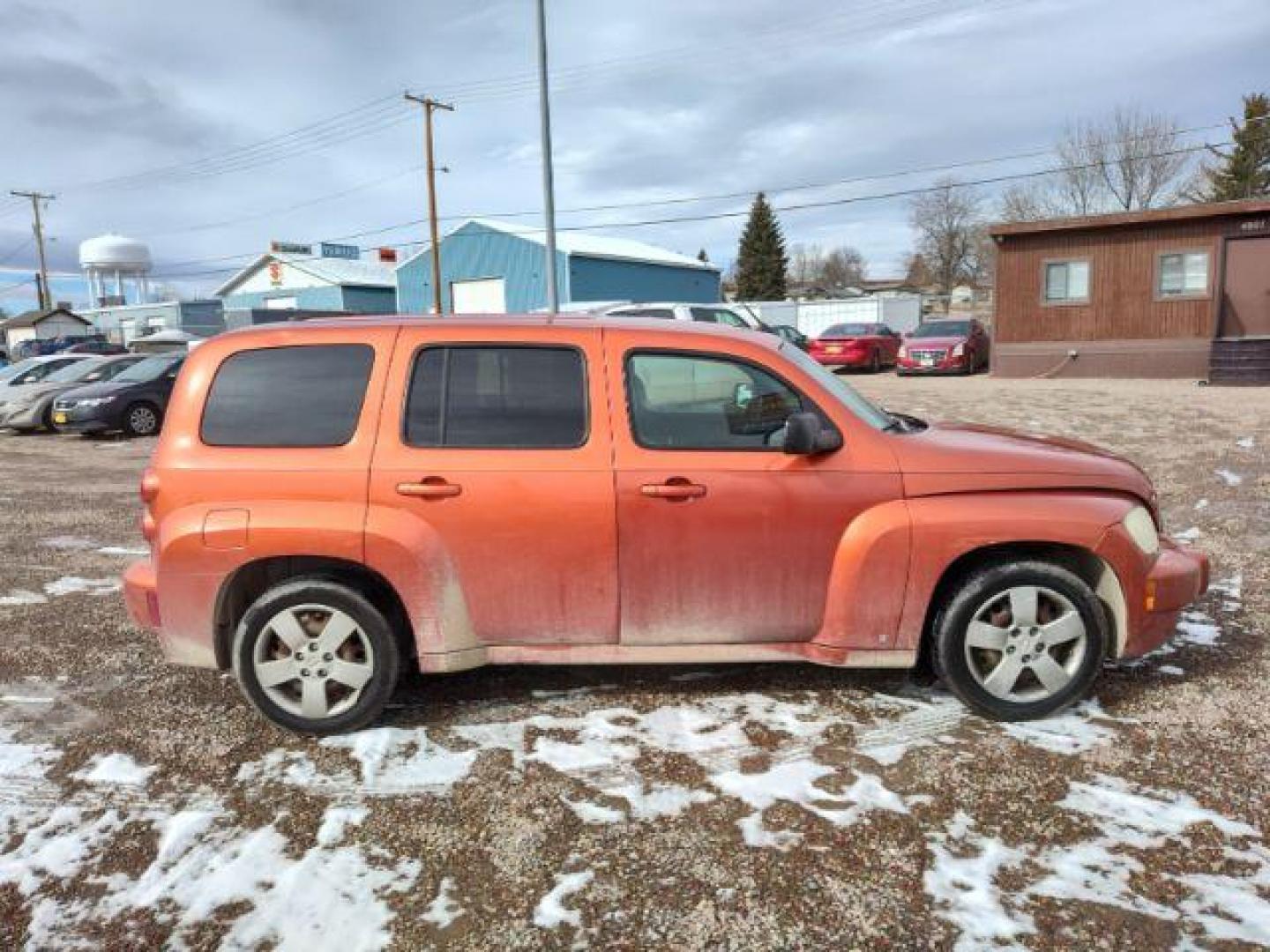 2008 Sunburst Orange II M Chevrolet HHR LS (3GNDA13D88S) with an 2.2L L4 DOHC 16V engine, 4-Speed Automatic transmission, located at 4801 10th Ave S,, Great Falls, MT, 59405, 47.494347, -111.229942 - Photo#5