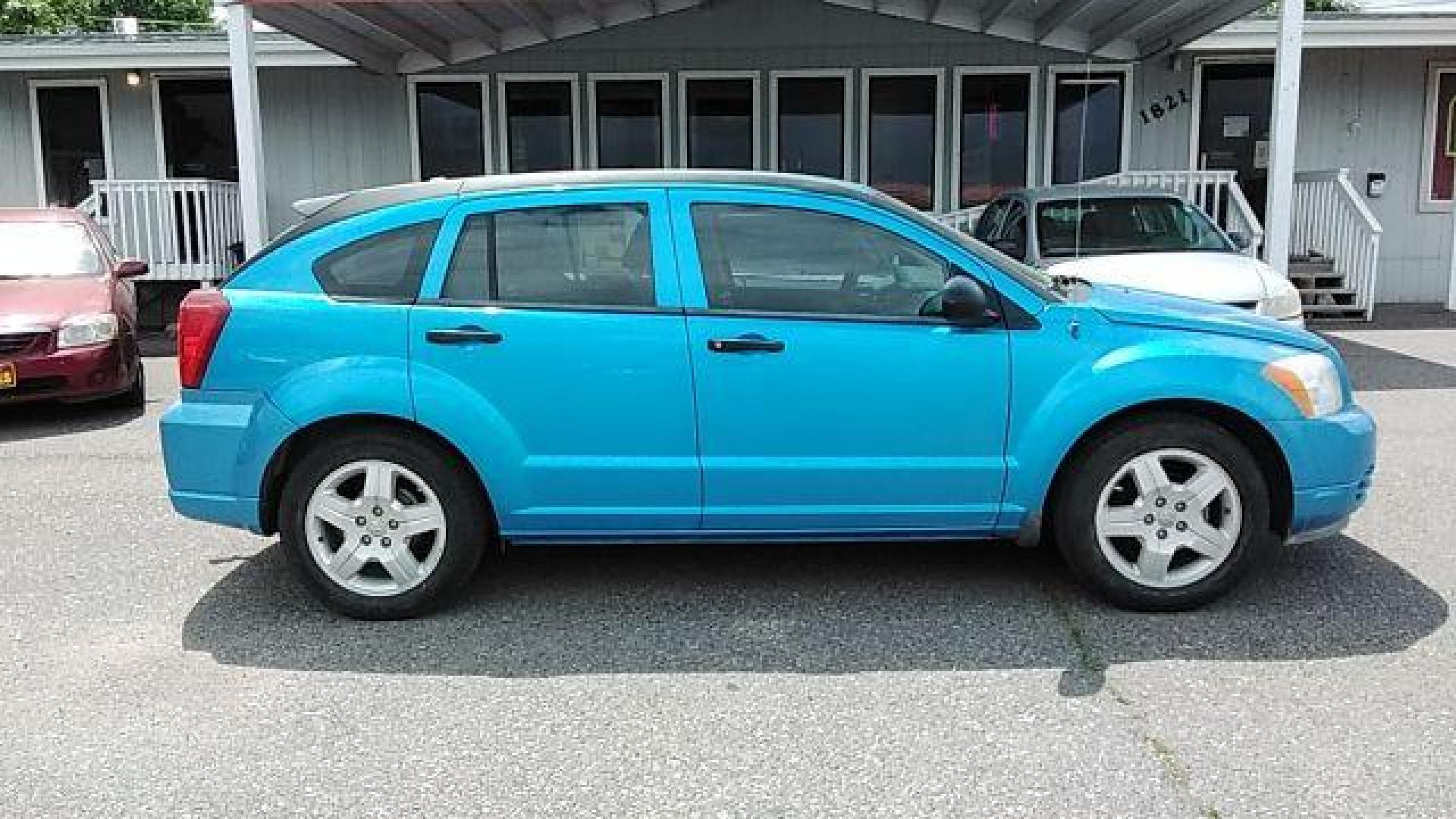 2008 Steel Blue Metallic /Dark Slate Gray Clot Dodge Caliber SE (1B3HB28C08D) with an 1.8L L4 DOHC 16V engine, located at 4047 Montana Ave., Billings, MT, 59101, 45.770847, -108.529800 - Looking for a reliable and affordable pre-owned vehicle in Billings, MT? Look no further than this 2008 Dodge Caliber SE, available at DOW - Billings. With a price tag of just $12,995, this car offers great value for money. The exterior of this Dodge Caliber is finished in a stylish Steel Blue Met - Photo#3