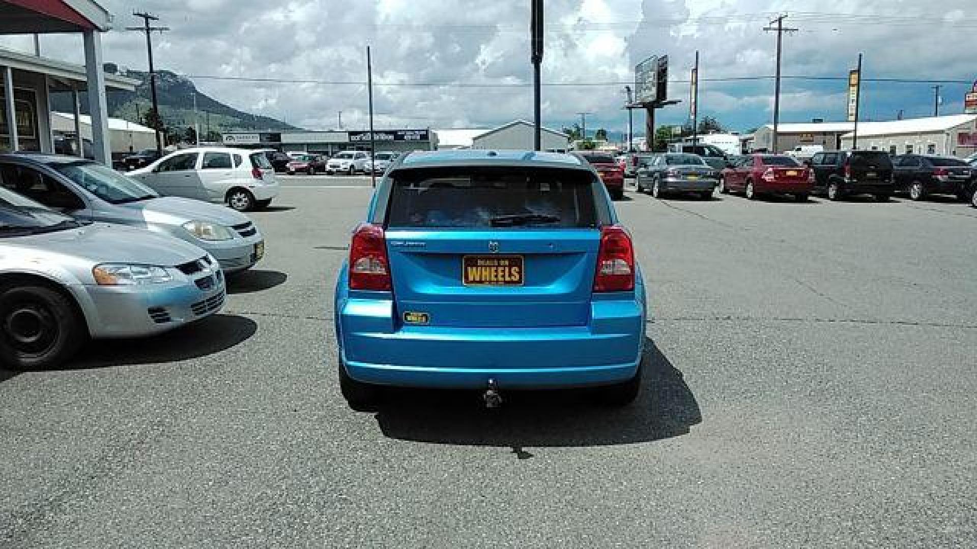 2008 Steel Blue Metallic /Dark Slate Gray Clot Dodge Caliber SE (1B3HB28C08D) with an 1.8L L4 DOHC 16V engine, located at 4047 Montana Ave., Billings, MT, 59101, 45.770847, -108.529800 - Looking for a reliable and affordable pre-owned vehicle in Billings, MT? Look no further than this 2008 Dodge Caliber SE, available at DOW - Billings. With a price tag of just $12,995, this car offers great value for money. The exterior of this Dodge Caliber is finished in a stylish Steel Blue Met - Photo#5