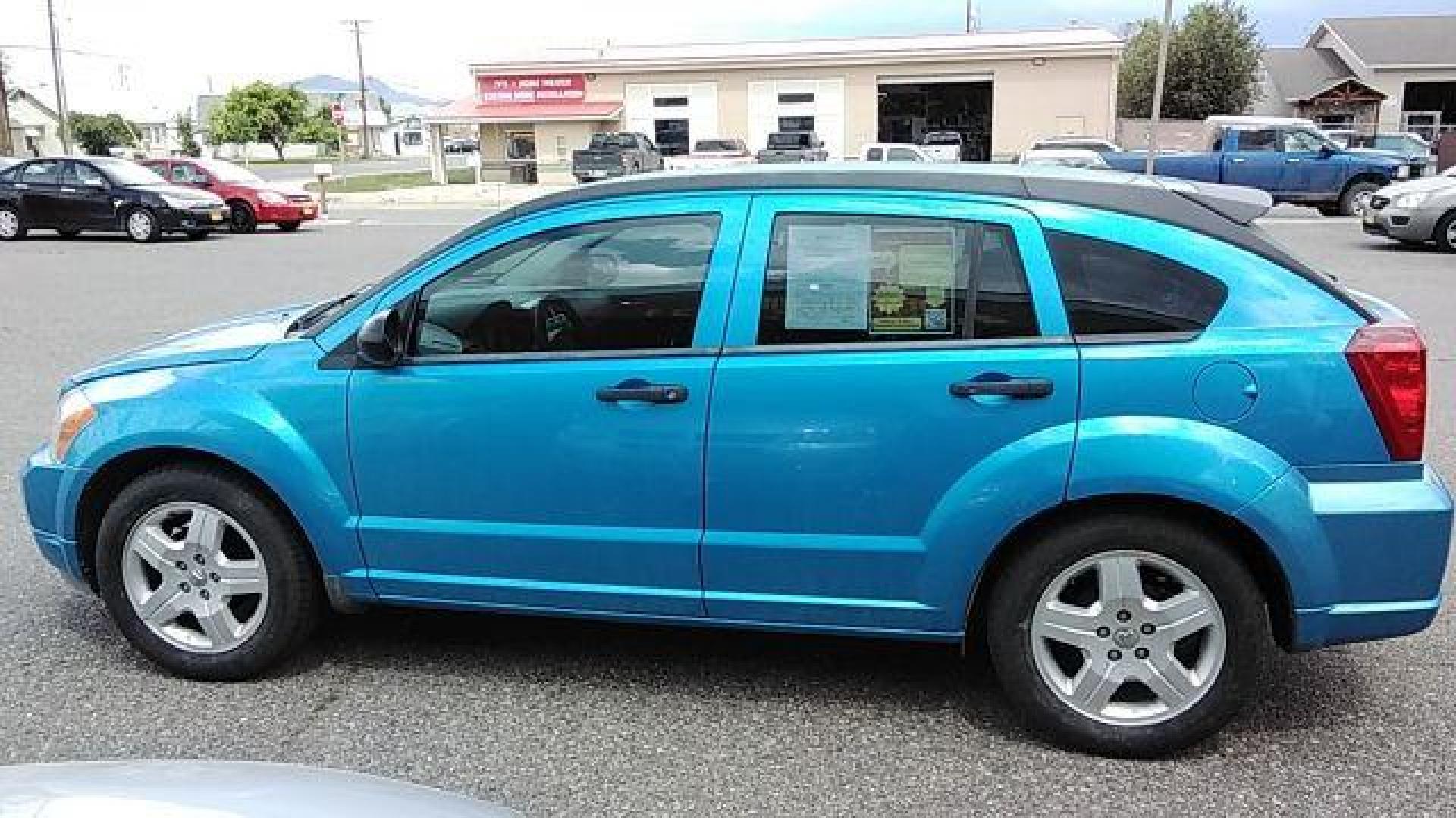 2008 Steel Blue Metallic /Dark Slate Gray Clot Dodge Caliber SE (1B3HB28C08D) with an 1.8L L4 DOHC 16V engine, located at 4047 Montana Ave., Billings, MT, 59101, 45.770847, -108.529800 - Looking for a reliable and affordable pre-owned vehicle in Billings, MT? Look no further than this 2008 Dodge Caliber SE, available at DOW - Billings. With a price tag of just $12,995, this car offers great value for money. The exterior of this Dodge Caliber is finished in a stylish Steel Blue Met - Photo#7