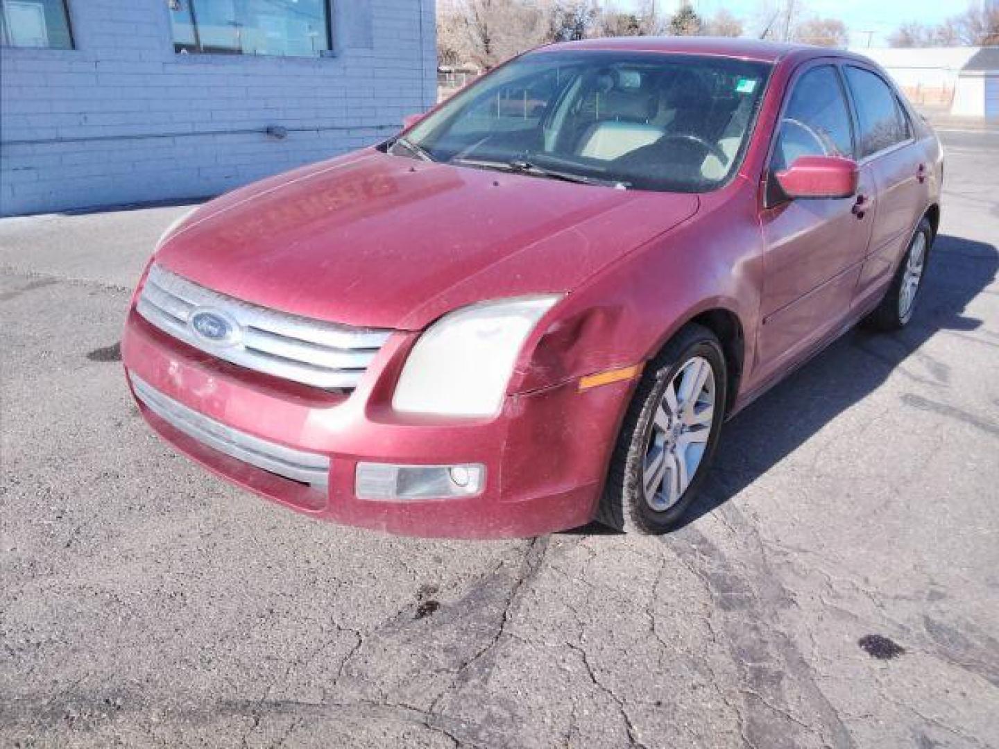 2008 RED FORD FUSION V6 SEL (3FAHP08118R) , located at 1800 West Broadway, Missoula, 59808, (406) 543-1986, 46.881348, -114.023628 - Photo#0