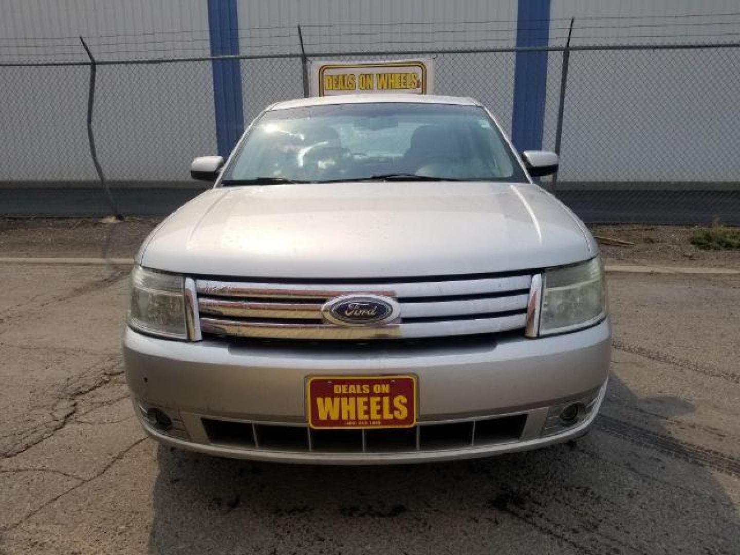 2008 Silver Birch Metalli Ford Taurus SEL (1FAHP24W08G) with an 3.5L V6 DOHC 24V engine, 6-Speed Automatic transmission, located at 4801 10th Ave S,, Great Falls, MT, 59405, 47.494347, -111.229942 - Photo#1