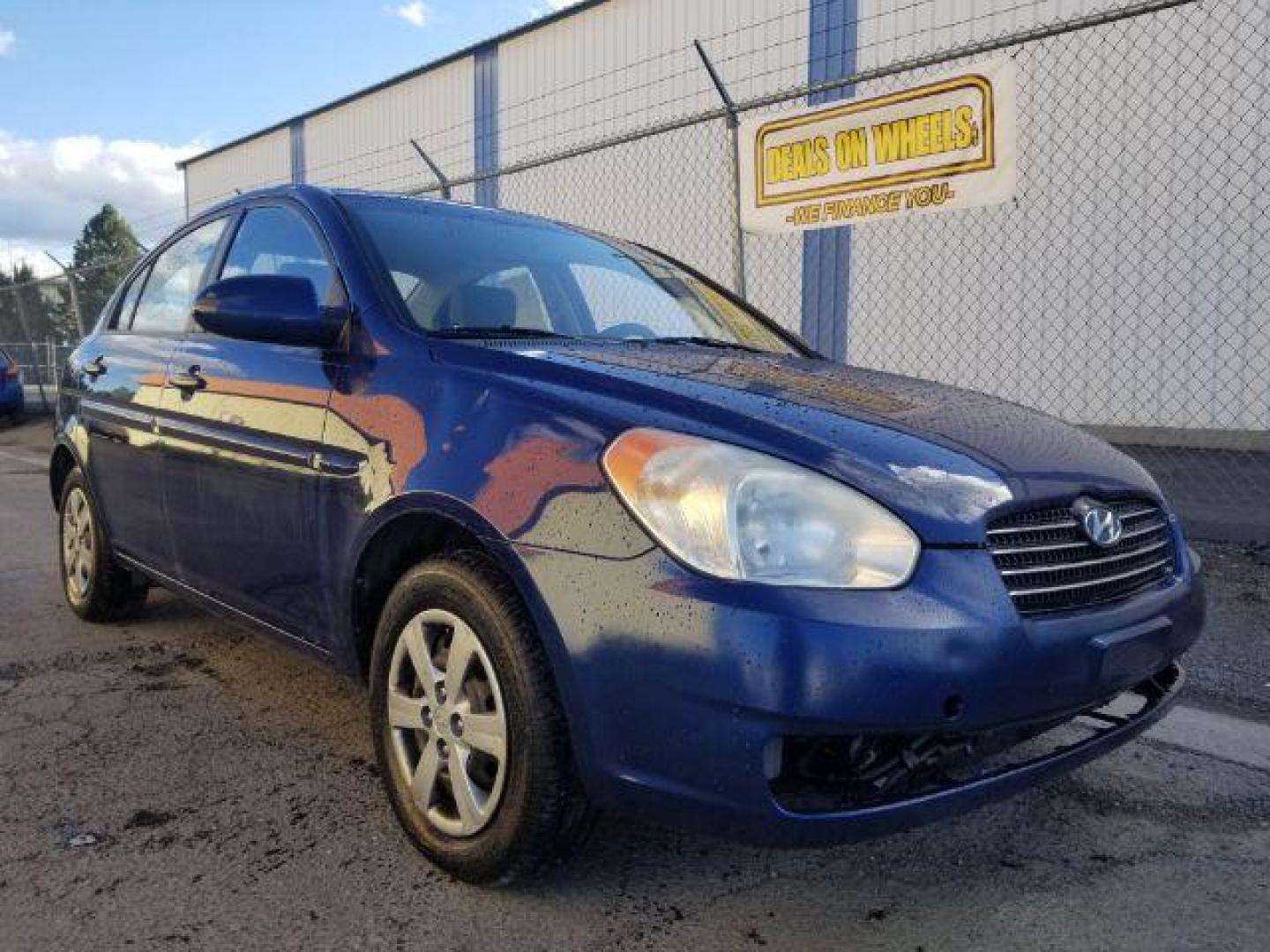 2008 Hyundai Accent GLS 4-Door (KMHCN46C28U) with an 1.6L L4 DOHC 16V engine, located at 1800 West Broadway, Missoula, 59808, (406) 543-1986, 46.881348, -114.023628 - Photo#2