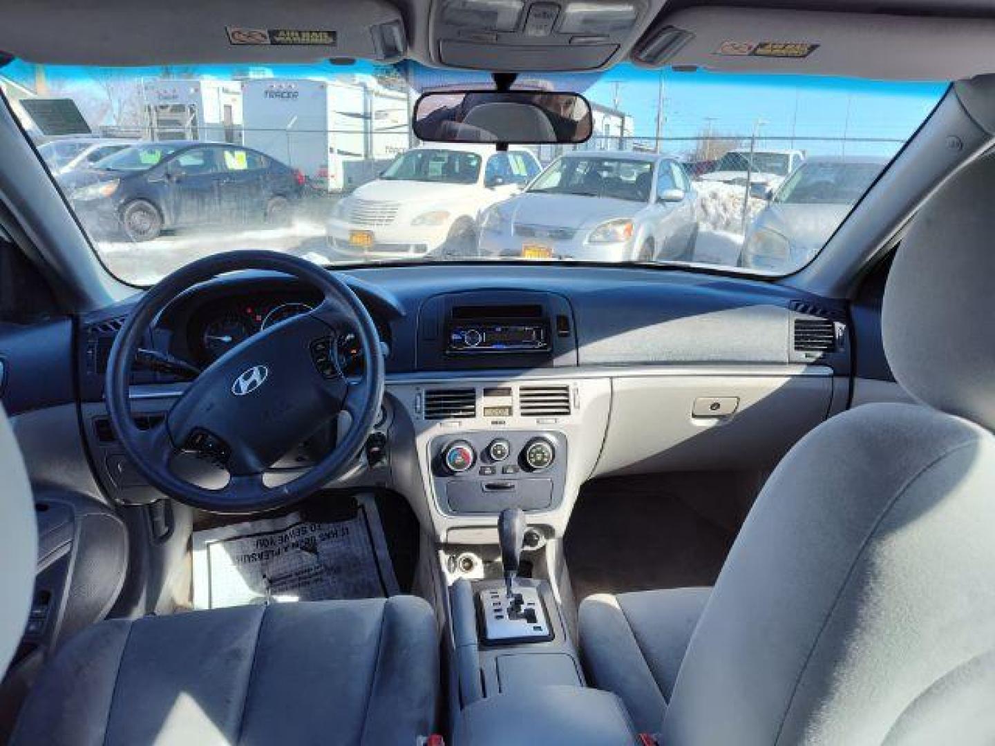 2008 Hyundai Sonata GLS (5NPET46C18H) with an 2.4L L4 DOHC 16V engine, located at 4801 10th Ave S,, Great Falls, MT, 59405, 47.494347, -111.229942 - Photo#8