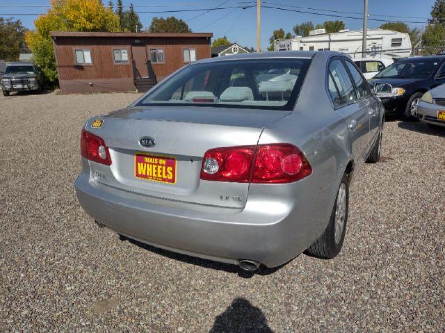 2008 Kia Optima LX V6 (KNAGE124485) with an 2.7L V6 DOHC 24V engine, 4-Speed Automatic transmission, located at 1800 West Broadway, Missoula, 59808, (406) 543-1986, 46.881348, -114.023628 - Photo#4