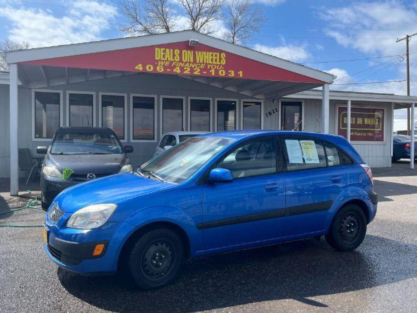 2008 Kia Rio5 LX (KNADE163086) with an 1.6L L4 DOHC 16V engine, located at 1821 N Montana Ave., Helena, MT, 59601, 46.603447, -112.022781 - Photo#0