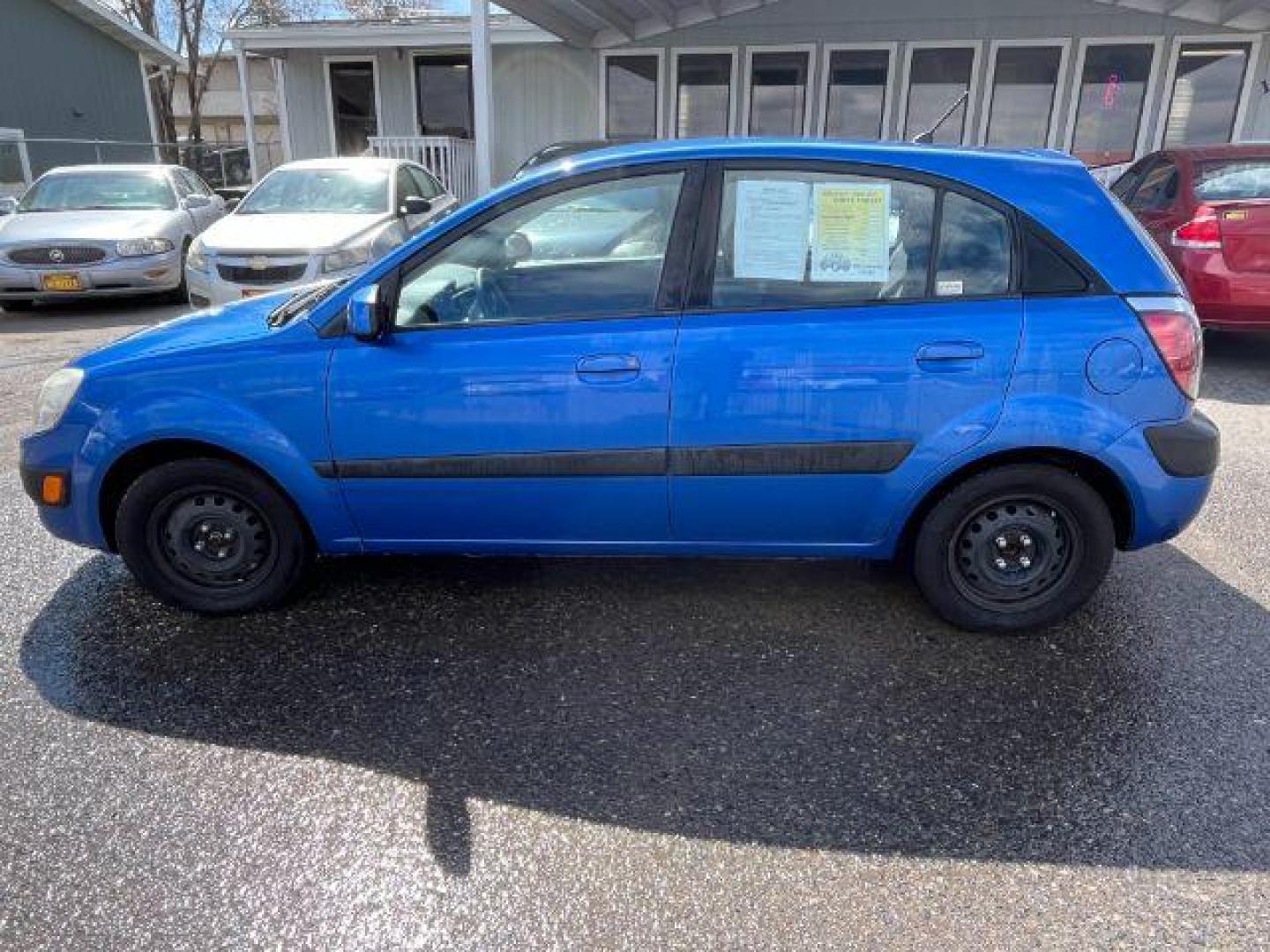 2008 Kia Rio5 LX (KNADE163086) with an 1.6L L4 DOHC 16V engine, located at 1821 N Montana Ave., Helena, MT, 59601, 46.603447, -112.022781 - Photo#5