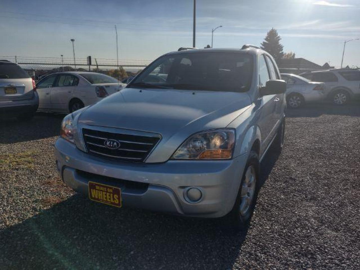 2008 Kia Sorento LX 4WD (KNDJC735885) with an 3.3L V6 DOHC 24V engine, 5-Speed Automatic transmission, located at 1800 West Broadway, Missoula, 59808, (406) 543-1986, 46.881348, -114.023628 - Photo#0