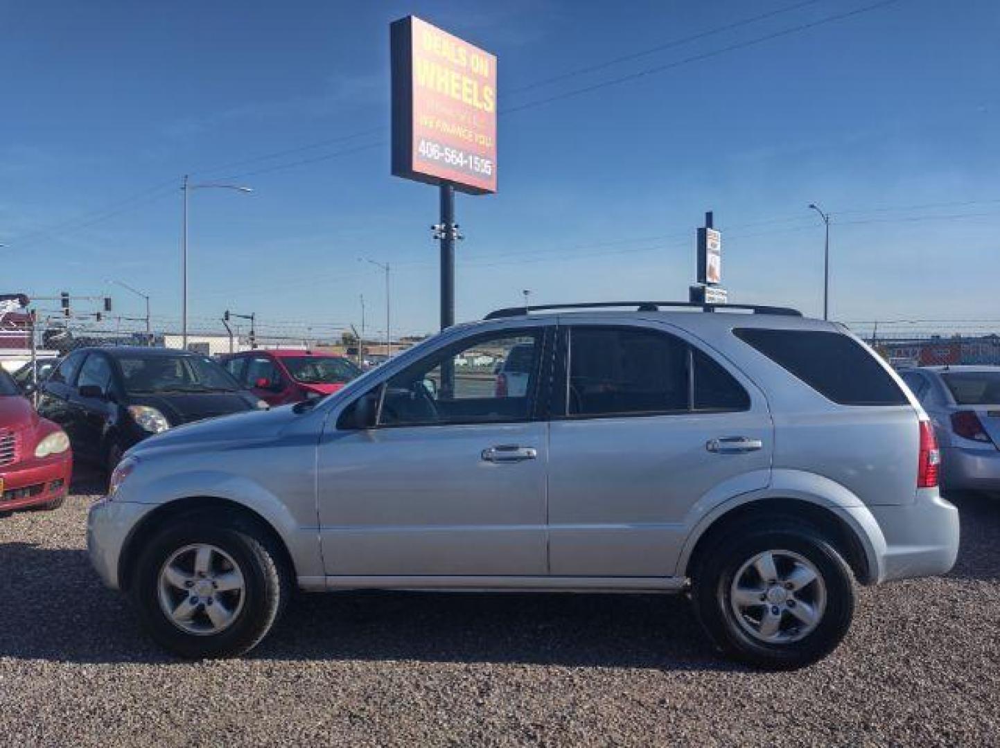 2008 Kia Sorento LX 4WD (KNDJC735885) with an 3.3L V6 DOHC 24V engine, 5-Speed Automatic transmission, located at 1800 West Broadway, Missoula, 59808, (406) 543-1986, 46.881348, -114.023628 - Photo#1