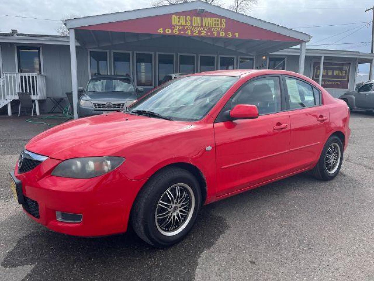 2008 Mazda MAZDA3 i Sport 4-Door (JM1BK12F581) with an 2.0L L4 DOHC 16V engine, located at 1821 N Montana Ave., Helena, MT, 59601, 46.603447, -112.022781 - Photo#0