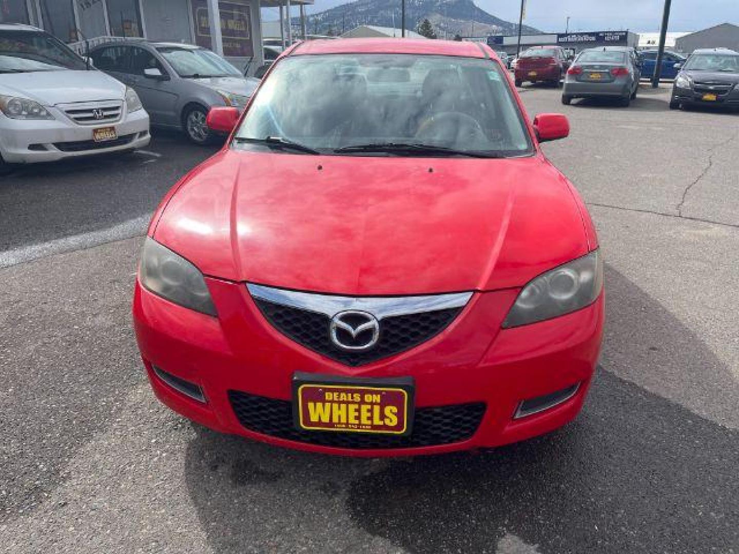 2008 Mazda MAZDA3 i Sport 4-Door (JM1BK12F581) with an 2.0L L4 DOHC 16V engine, located at 1821 N Montana Ave., Helena, MT, 59601, 46.603447, -112.022781 - Photo#1