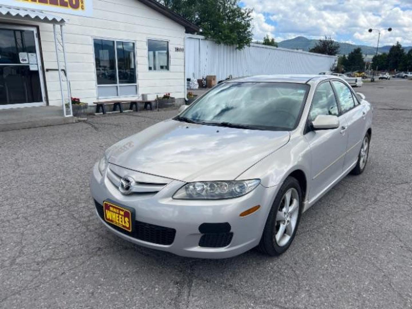 2008 Mazda Mazda6 i Sports Sedan Touri (1YVHP80C185) with an 2.3L L4 DOHC 16V engine, 5-Speed Automatic transmission, located at 1800 West Broadway, Missoula, 59808, (406) 543-1986, 46.881348, -114.023628 - Photo#0