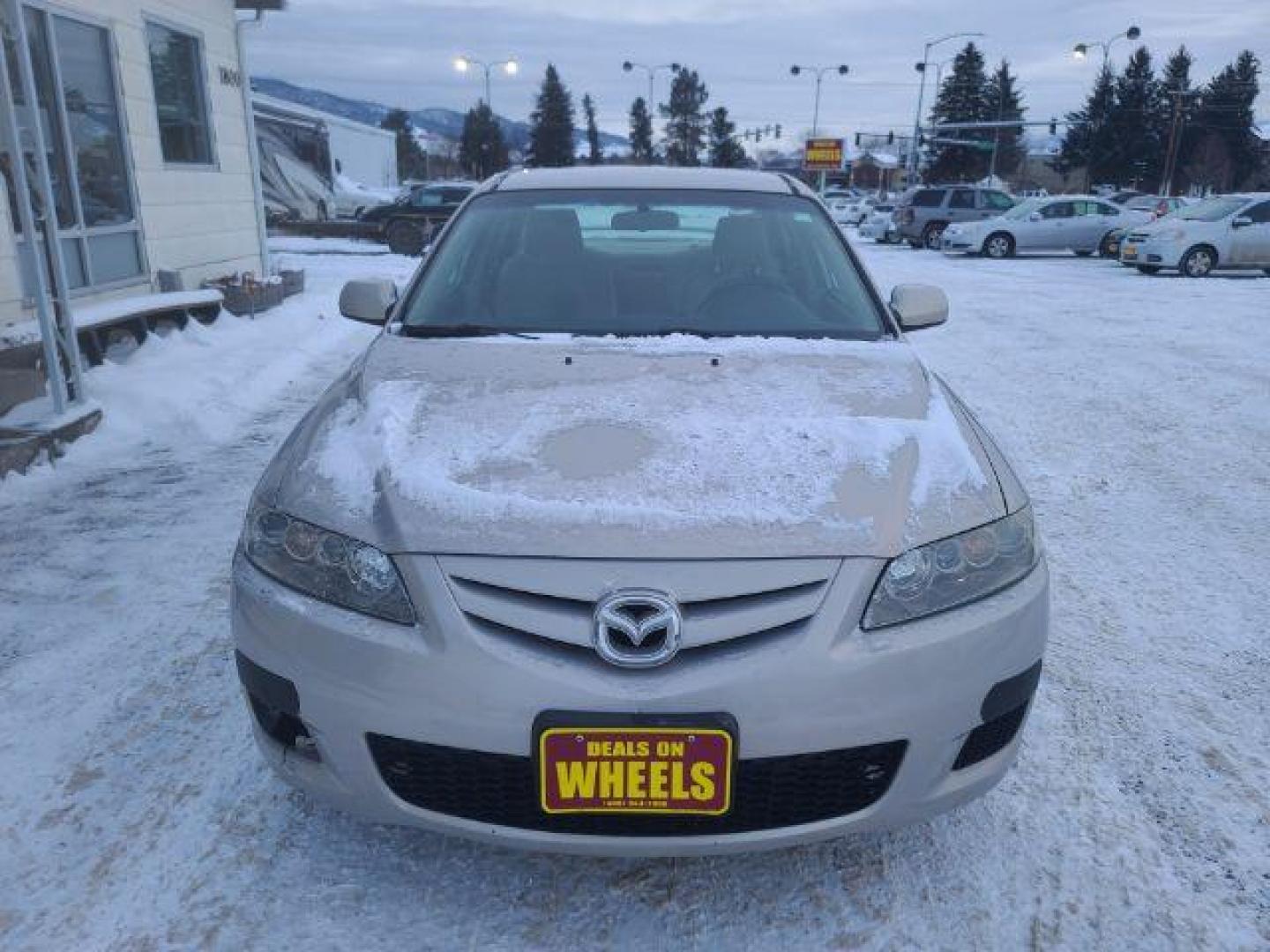 2008 Mazda Mazda6 i Sports Sedan Touri (1YVHP80C185) with an 2.3L L4 DOHC 16V engine, 5-Speed Automatic transmission, located at 1800 West Broadway, Missoula, 59808, (406) 543-1986, 46.881348, -114.023628 - Photo#1