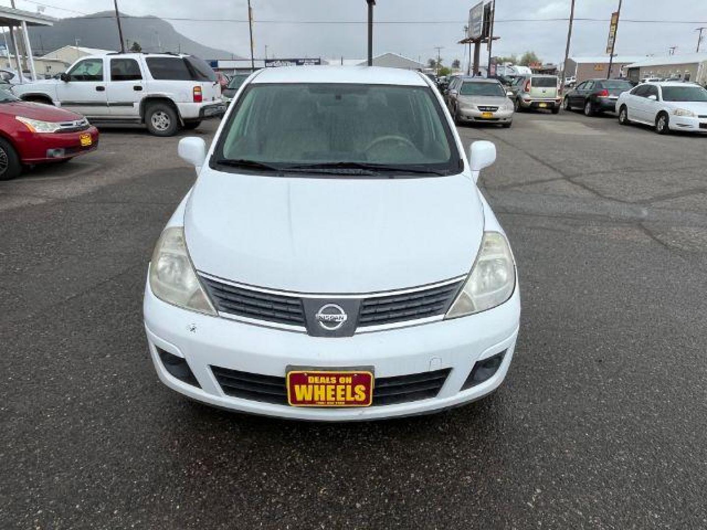 2008 Fresh Powder Nissan Versa 1.8 S (3N1BC13E48L) with an 1.8L L4 DOHC 16V engine, located at 1821 N Montana Ave., Helena, MT, 59601, 46.603447, -112.022781 - Photo#1