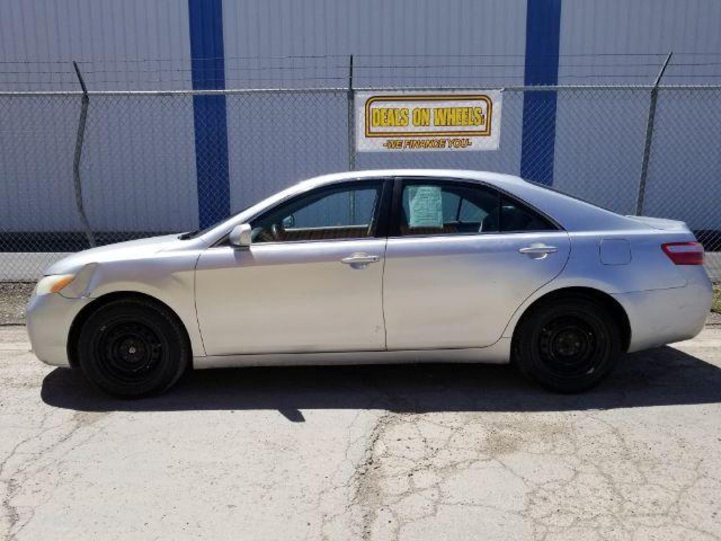 2008 Classic Silver Metal Toyota Camry LE 5-Spd AT (4T1BE46K88U) with an 2.4L L4 DOHC 16V engine, 5-Speed Automatic transmission, located at 1800 West Broadway, Missoula, 59808, (406) 543-1986, 46.881348, -114.023628 - Photo#2