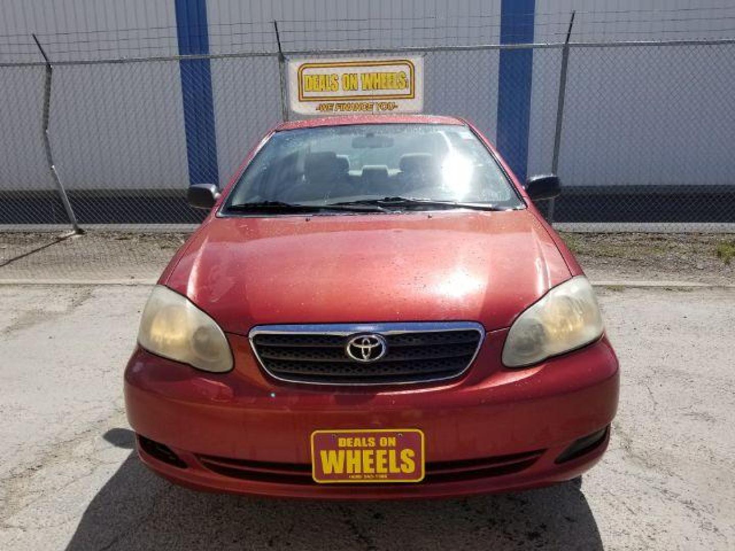 2008 Impulse Red Toyota Corolla CE (2T1BR32E88C) with an 1.8L L4 DOHC 16V engine, located at 1800 West Broadway, Missoula, 59808, (406) 543-1986, 46.881348, -114.023628 - Photo#1