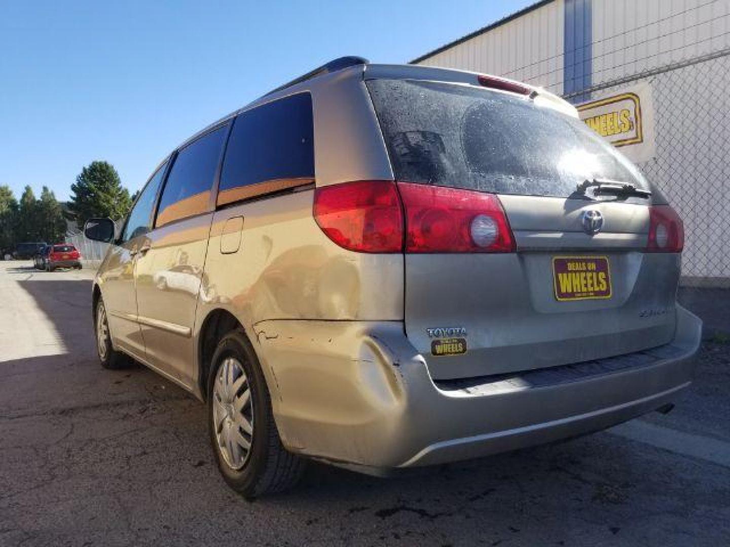 2008 Desert Sand Mica Toyota Sienna CE FWD 8-Passenger (5TDZK23C58S) with an 3.5L V6 EFI DOHC 24V engine, 5-Speed Automatic transmission, located at 601 E. Idaho St., Kalispell, MT, 59901, 48.203983, -114.308662 - Photo#3