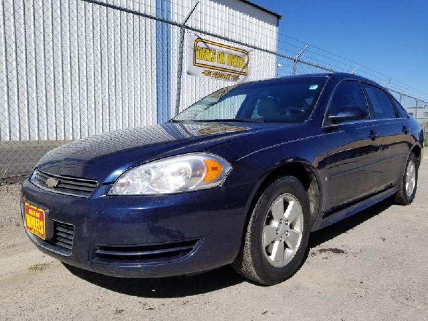 2009 Imperial Blue Metallic Chevrolet Impala LT (2G1WT57KX91) with an 3.5L V6 OHV 12V FFV engine, 4-Speed Automatic transmission, located at 1800 West Broadway, Missoula, 59808, (406) 543-1986, 46.881348, -114.023628 - Photo#0