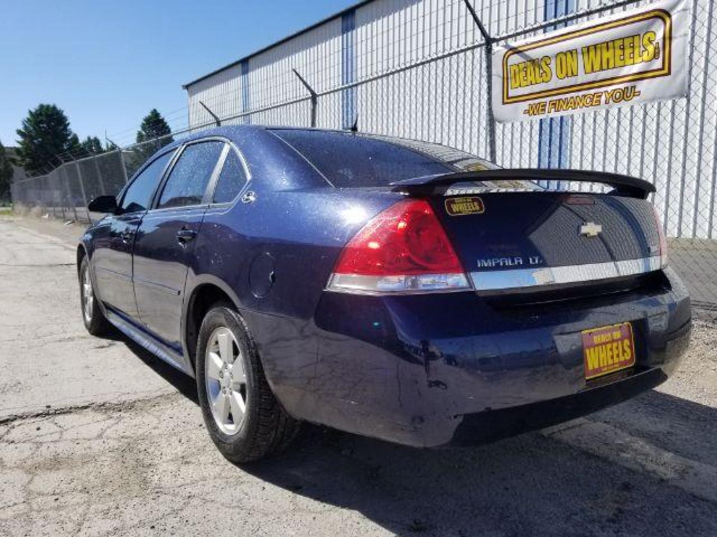 2009 Imperial Blue Metallic Chevrolet Impala LT (2G1WT57KX91) with an 3.5L V6 OHV 12V FFV engine, 4-Speed Automatic transmission, located at 1800 West Broadway, Missoula, 59808, (406) 543-1986, 46.881348, -114.023628 - Photo#3